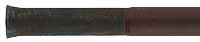 Ramrod for Thompson Center Scout Carbine, 
3/8" brown Delrin nylon, 20- 5/8" long for 21" barrel. 
Blued steel tips are threaded 10-32 at rear, 8-32 at front. 
Made in the U.S.A. 